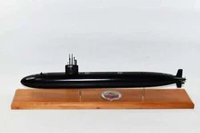 USS Jacksonville SSN-699 FLT I (Black Hull) Submarine Model