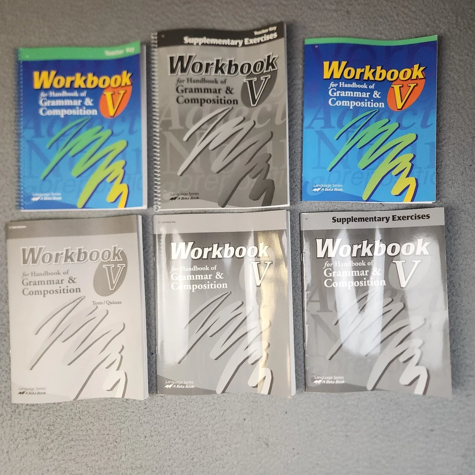 ABeka Grammar & Composition V Teacher Test/Quiz Key Exercises Student Homeschool - Image 2 of 3