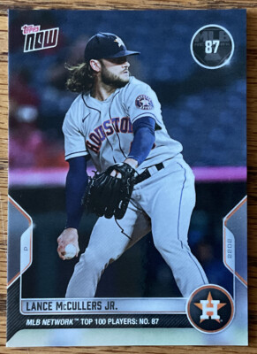 2022 Topps MLB Network Top 100 Lance McCullers Jr. Houston Astros, T-87
