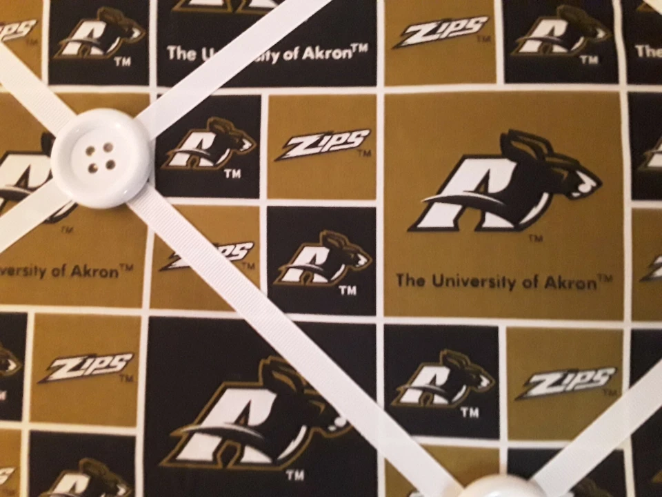 University of Akron Zips Memory Board with Hooks - Image 2 of 2