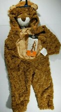 Hyde and Eek Boutique Toddler Lion Jumpsuit Halloween Costume - 18-24M or 4-5T