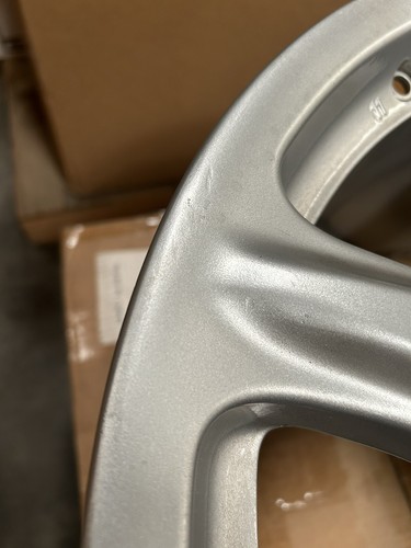 2011 Porsche 911 Carrera S Rear Wheel 19X11 OEM - Picture 3 of 9