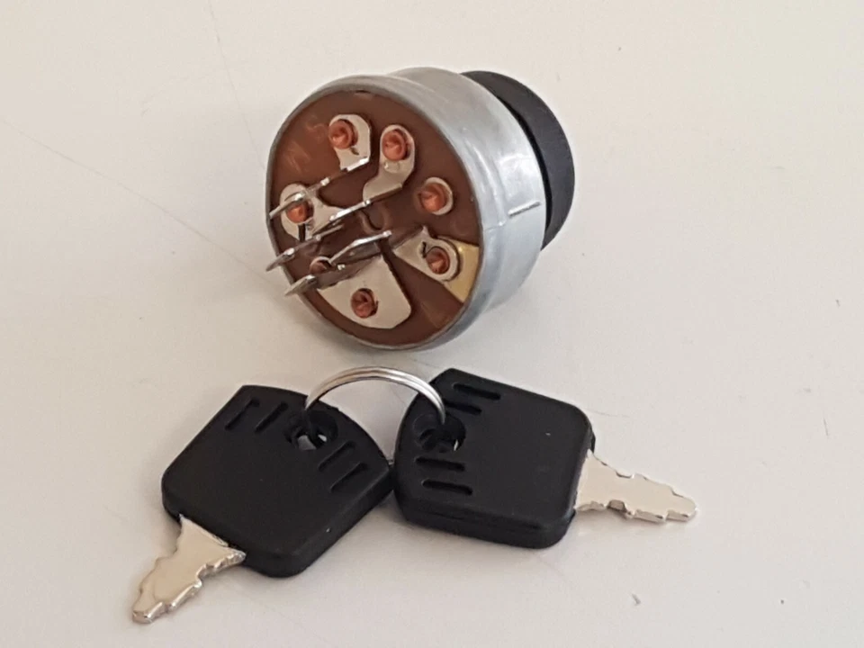 JAB Ignition Switch Fits Many Countax & Westwood Lawn Tractors Replaces 44812900