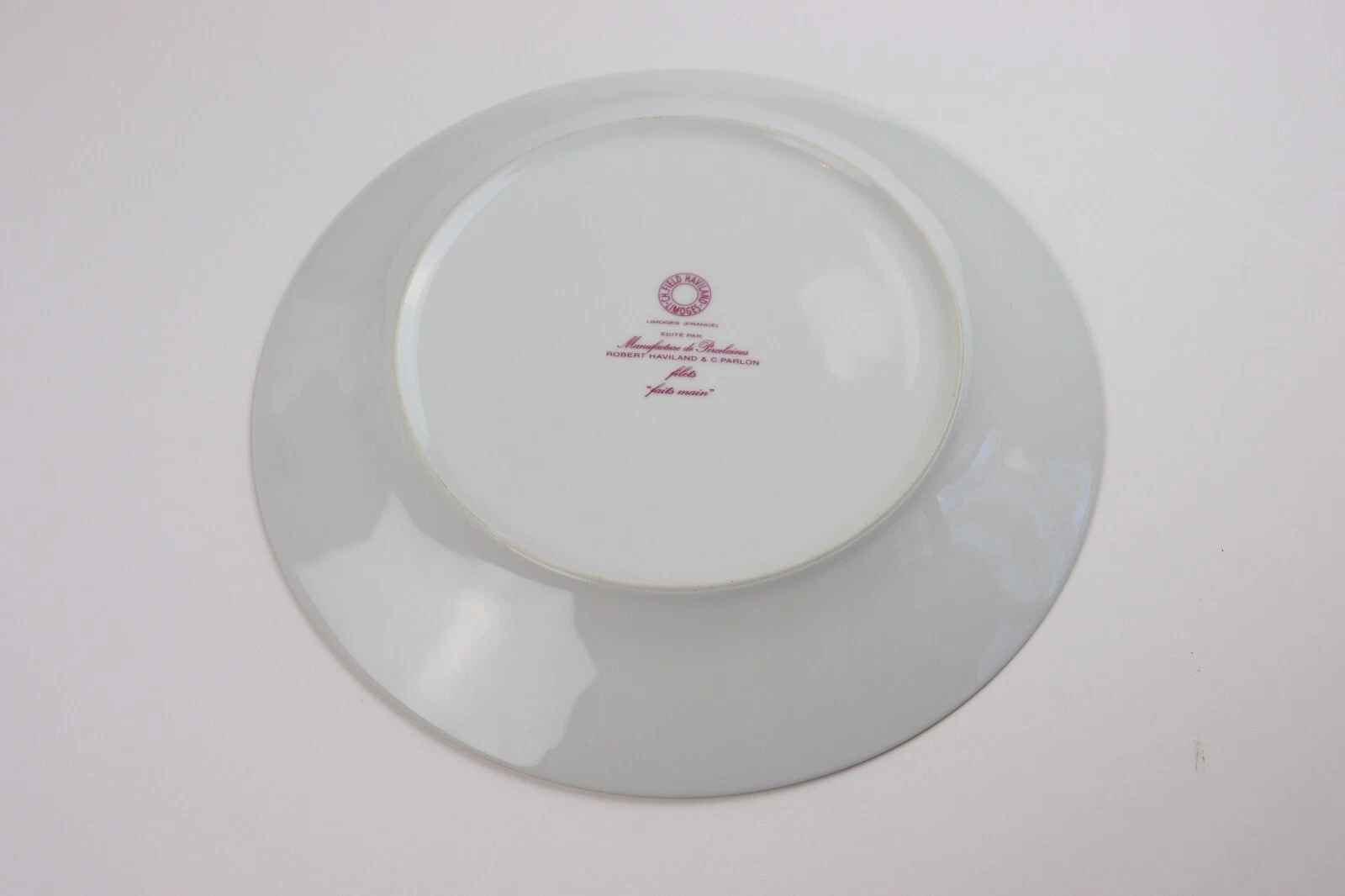 Charles Field Haviland William Gold Dinner Plate - Thumbnail 5