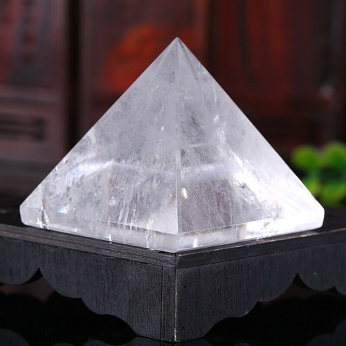Natürliche Quarz Kristall Pyramide Chakra Heilenergie Edelstein Turm Unikat Dekor - Bild 17 von 164