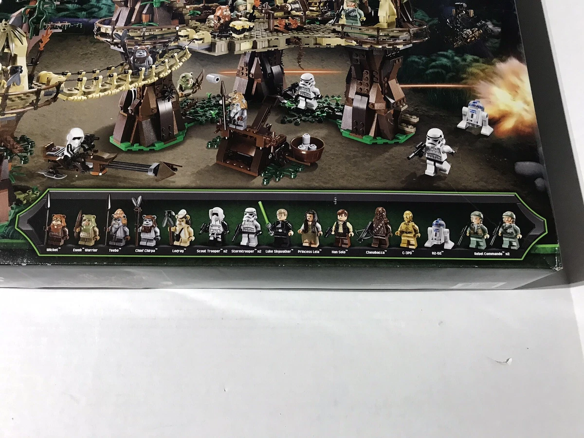 radioaktivitet gøre det muligt for Forbindelse LEGO Star Wars Ewok Village - 10236- New &amp; Sealed | eBay