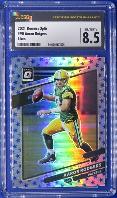 2021 Panini Donruss Optic - Aaron Rodgers #90 Stars Prizm for sale