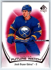 Jacob Bryson 2021-22 SP Authentic Hockey Future Watch Limited Red #147