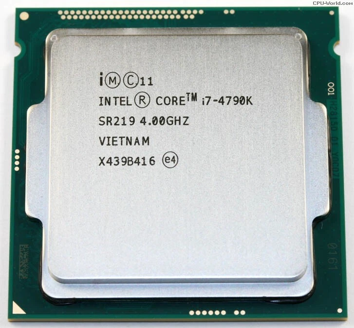 25+ Core i7 4th Gen. Intel Core i7-4790K Processor Model LGA 1150