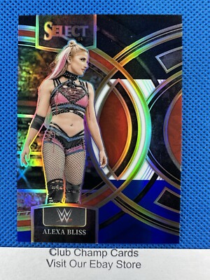 2024 #121 Alexa Bliss Panini Select WWE Premier Black-Blue
