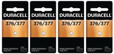377 Batteries Replacement Watch Battery Equivalent Duracell x 4 Pack