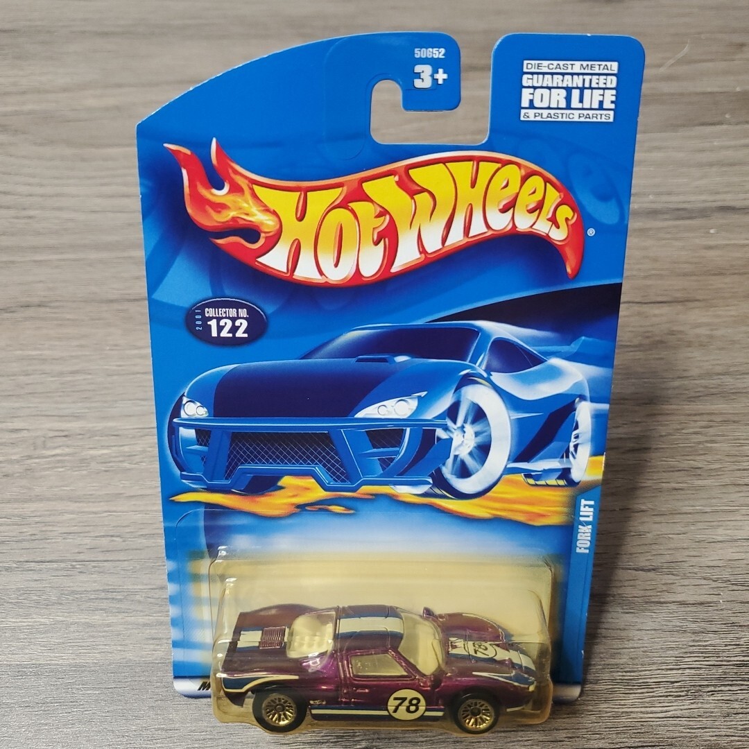 Hot Wheels CARD ERROR Ford GT-40 1999 Purple No. 78 | eBay
