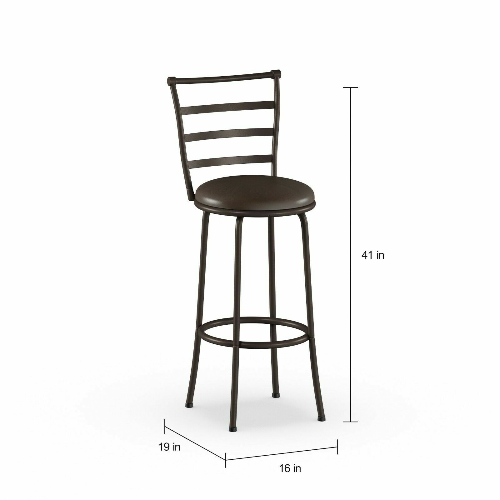 Mainstays 24 Ladder Back Barstool