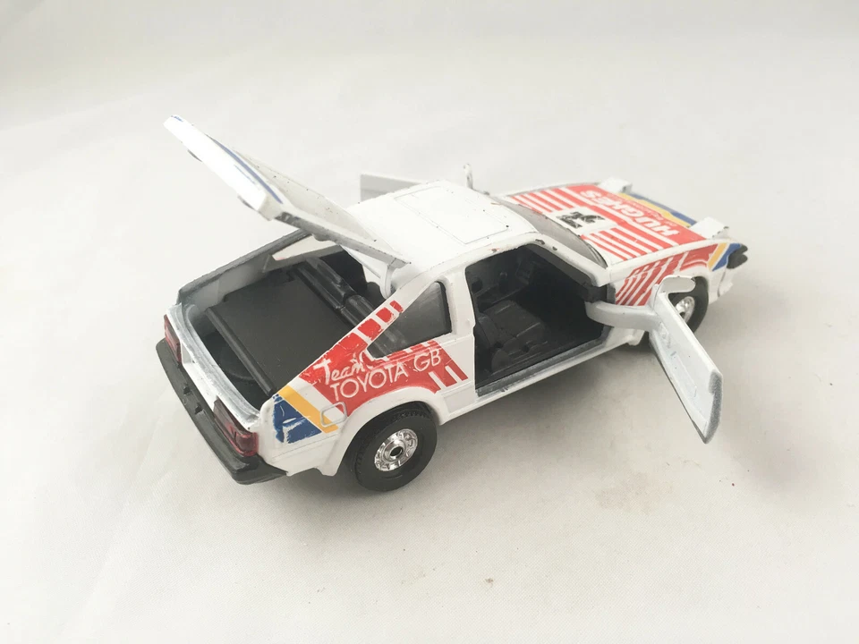 MUY RARO CORGI TOYOTA CELICA SUPRA COCHE DE RALLY HUGHES BEACONSFIELD DIECAST Foto 3 de 4