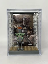 Collectible Force Pack Minifig Display Case For MOC Lego Star Wars IG-12 &Grogu