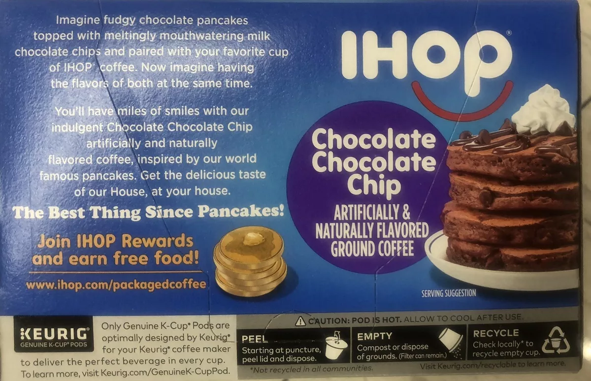  IHOP Chocolate Chocolate Chip Flavored Ground Coffee