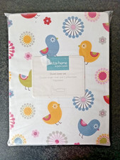 (733) Little Home at John Lewis Double Duvet Set # Birds # Cover & 2 Pillowcases