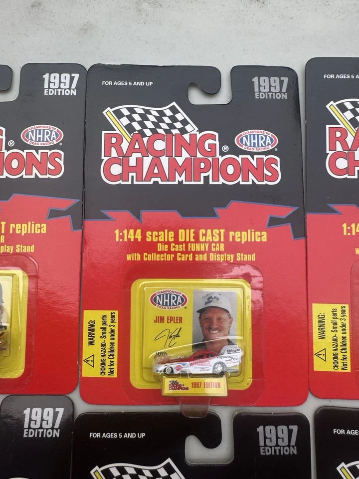 15 NIP 1997 Racing Champions 1:144 Scale Diecast NHRA Drag Racing Pro Stock Cars - Image 3 of 4