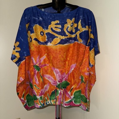 Lauren Ralph Lauren Women One Size Talle Unique Cover-Up Dress Beach Multicolor