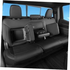 Custom Fit Chevy Silverado  GMC Sierra Seat Covers with Full Set SG-A Black