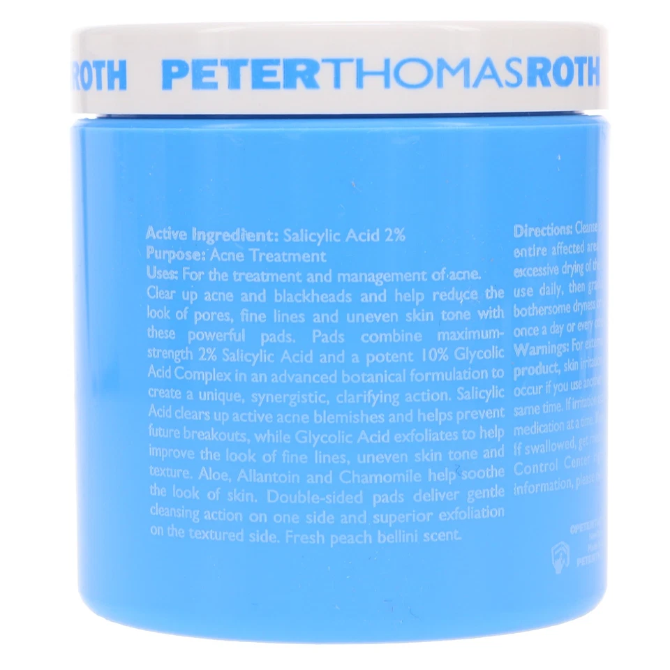 Almohadillas correctoras de tez Peter Thomas Roth Max 60 piezas Foto 3 de 4