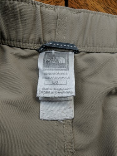 Pantaloncini cargo The North Face uomo taglia large marrone elastico in vita tasche escursionismo - Foto 8 di 12