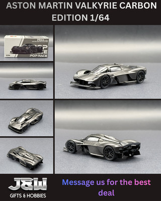 POP RACE ASTON MARTIN VALKYRIE CARBON EDITION 640353 1/64