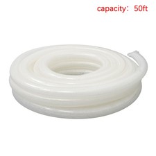 50ft 1 Inch" ID x1-19/64" OD Clear Braided PVC Hose New