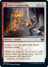 Spirit Summoning - Foil - Strixhaven: School of Mages #236/275 MTG Magic The Gat