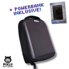 LED Rucksack Spectra HD 96&times;128 + Powerbank 10.000mAh, App, Schule, Bike, PIXLII
