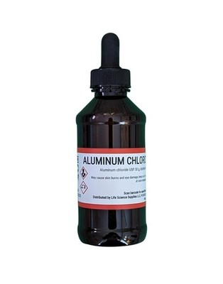 Aluminum Chloride, 25%, 4 oz/120 ml