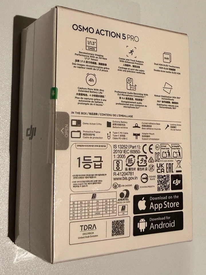DJI Osmo Action 5 PRO Standard Combo 4K Action Camera NEU OVP Versiegelt - Bild 2 von 2