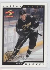 1996-97 Score Artist's Proof Todd Harvey #86 0q3