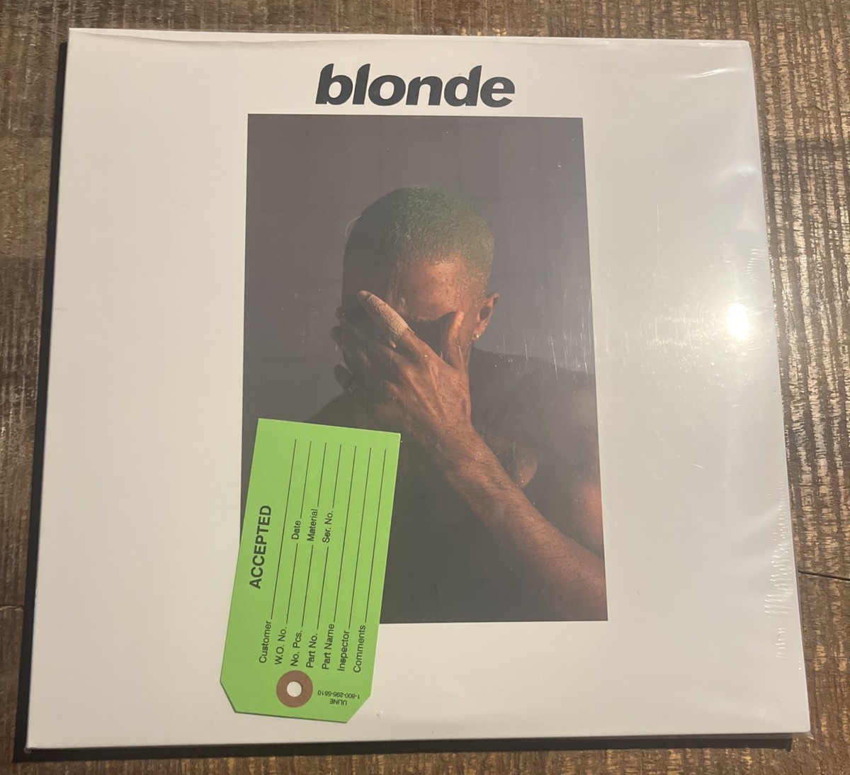 frank ocean blonde blond 2LP レコード Frank Ocean - Blonde - 2x LP Vinyl - Ear Candy Music