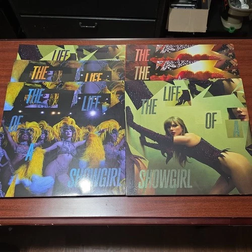 Taylor Swift Life Of A Showgirl Vinyl Set Of 6 Brand New Sealed