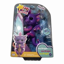 WowWee Fingerlings 5" Purple Pink Baby Dragon Kaylin Interactive Pet Toy