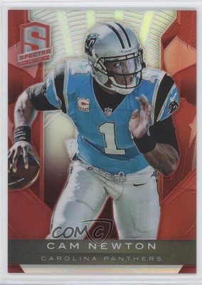 2013 Panini Spectra Red 1/25 Cam Newton #13 1j2