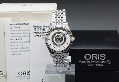 *Near MINT+ / BOX & PAPERS* ORIS Skeleton 7481 35mm Classic Automatic Men Watch