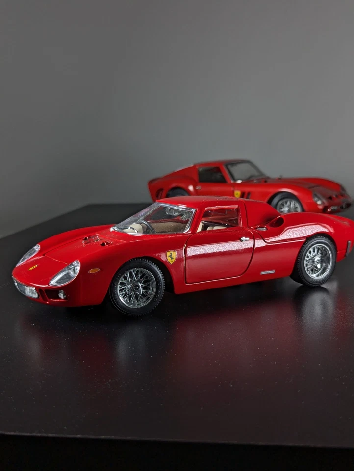 Ferrari 250 le Mans 1965 Model Car 1:18 Scale Diecast Bburago Made in Italy - Image 2 of 4