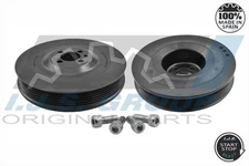 IJS GROUP 17-1077 Belt Pulley Set, Crankshaft for Alfa Romeo, Fiat, Lancia, Opel, Sa