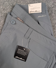 Eddie Bauer Rainier Capri Pant Womens 16 Graphite Gray Outdoor Hiking NWT