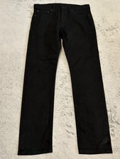 Levi's 510 Jeans Mens 31x32 31x31 Black Denim Skinny Fit Stretch Casual