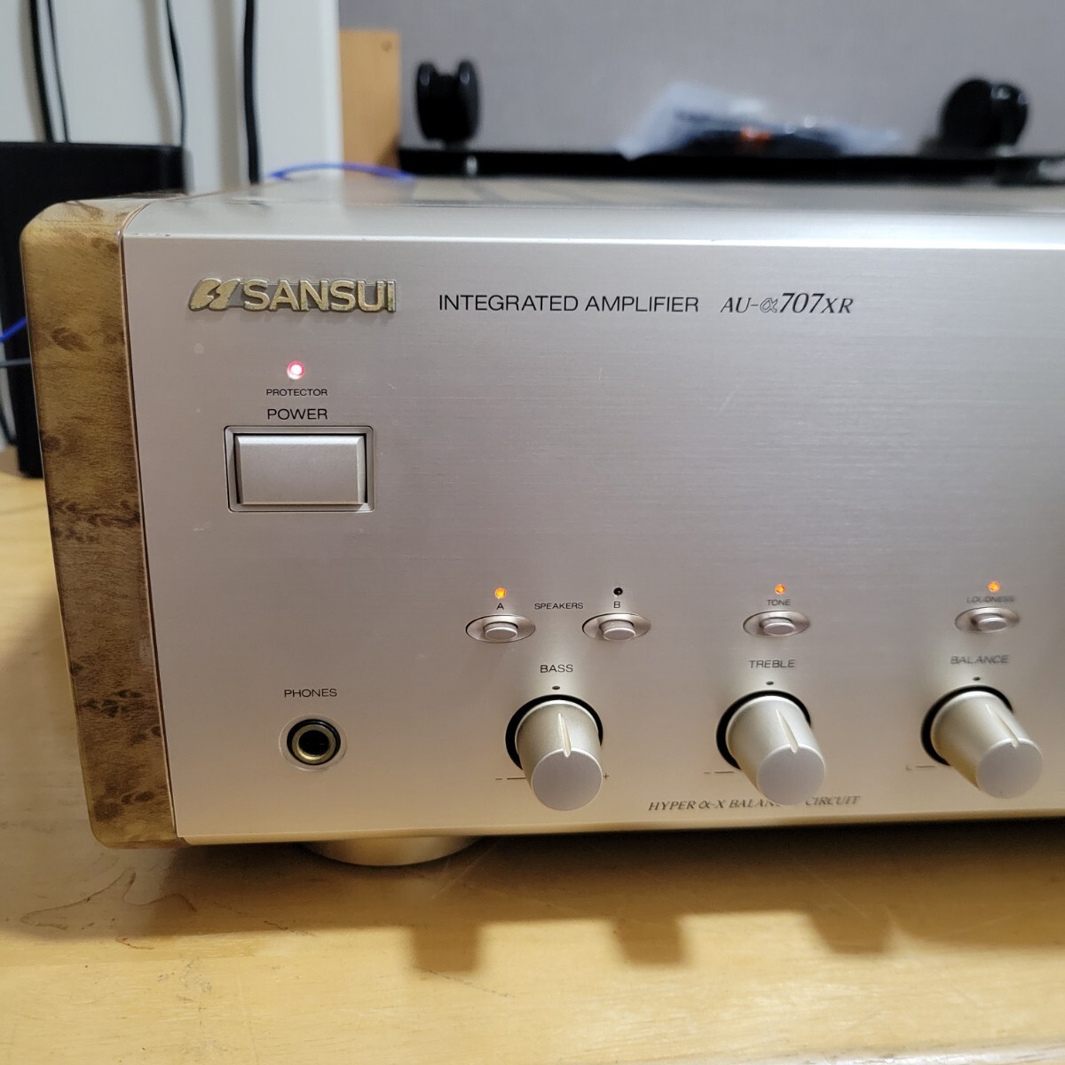 SANSUI AU-α707XR Sansui AU-a707XR Integrated Stereo Amplifier Phono Tested Working