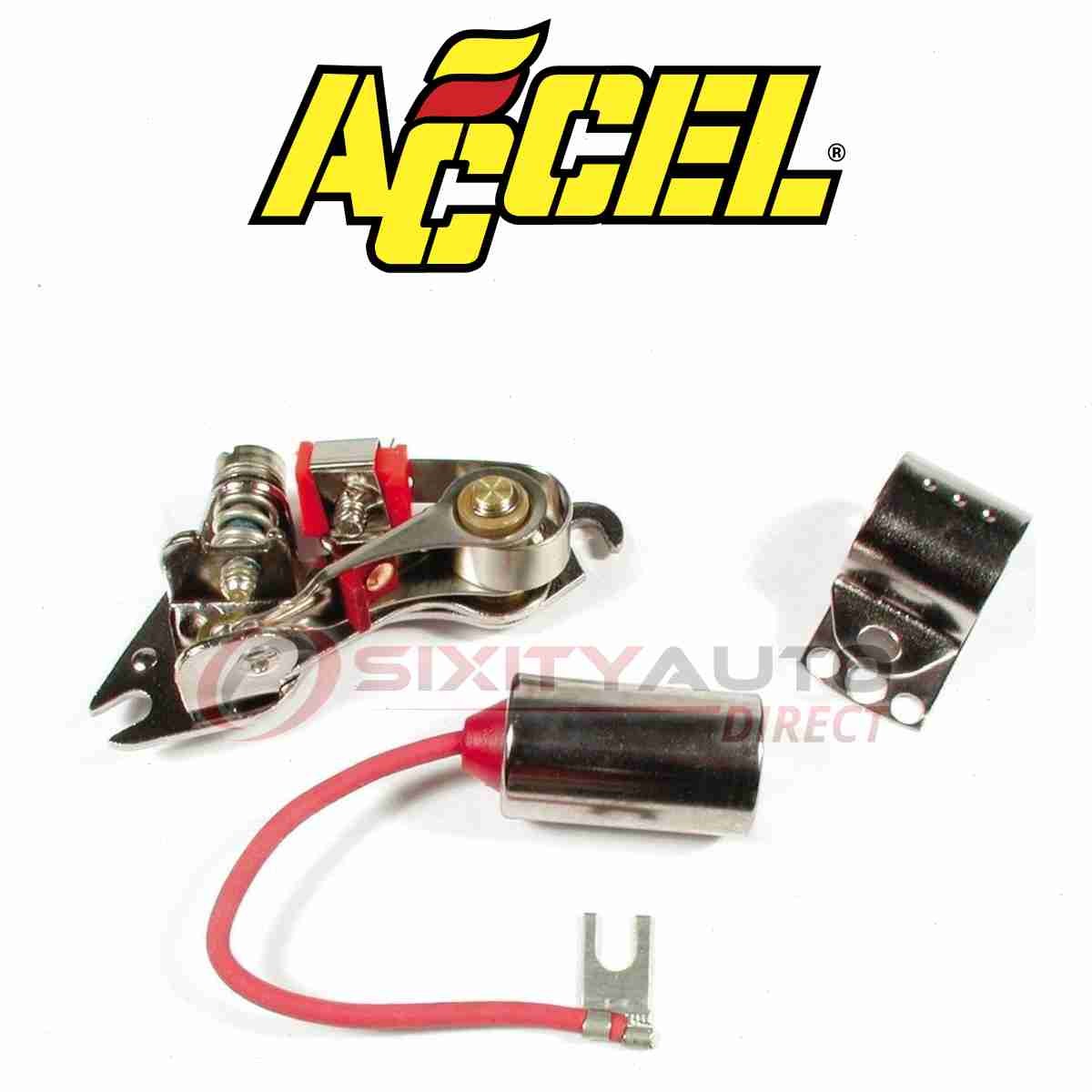 ACCEL Ignition Contact Set  Condenser Kit for 1968-1974 GMC K25 K2500 vz