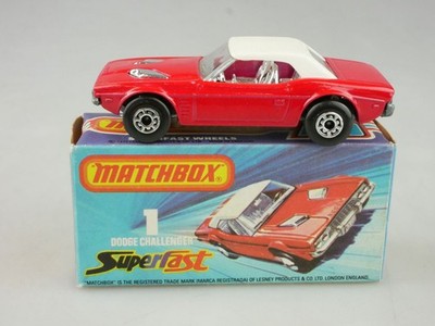 01-C Dodge Challenger - 50089 Matchbox Superfast Lesney
