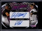 2023 Leaf Vivid Oneil Cruz Paul Skenes Colorful Combos Duos White Auto #/5