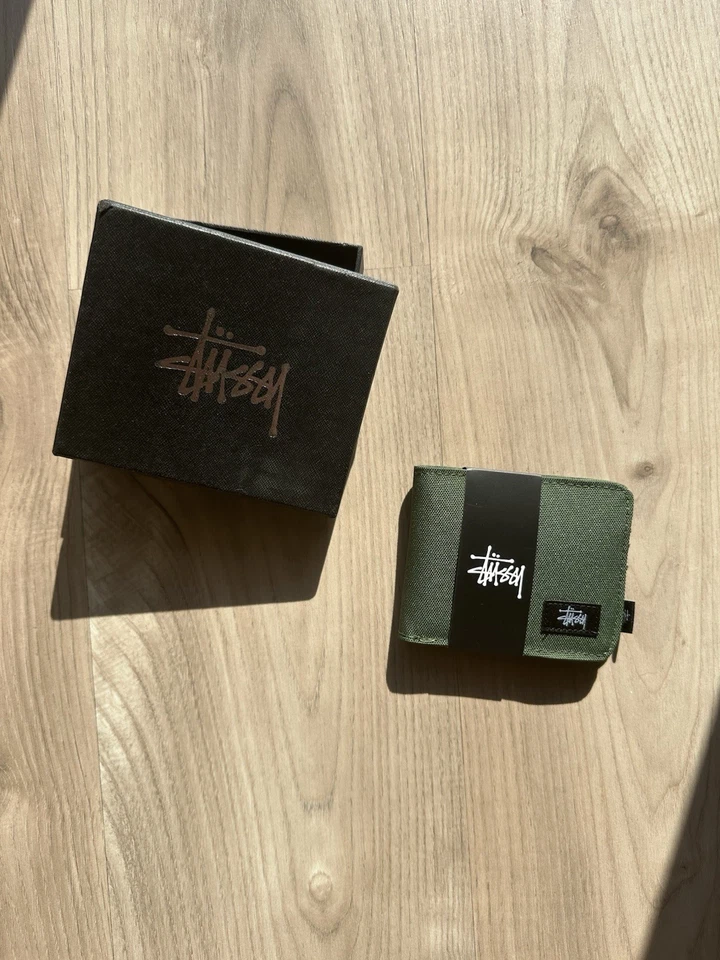 Stussy Cartera/Wallet Verde - Imagen 3 de 4
