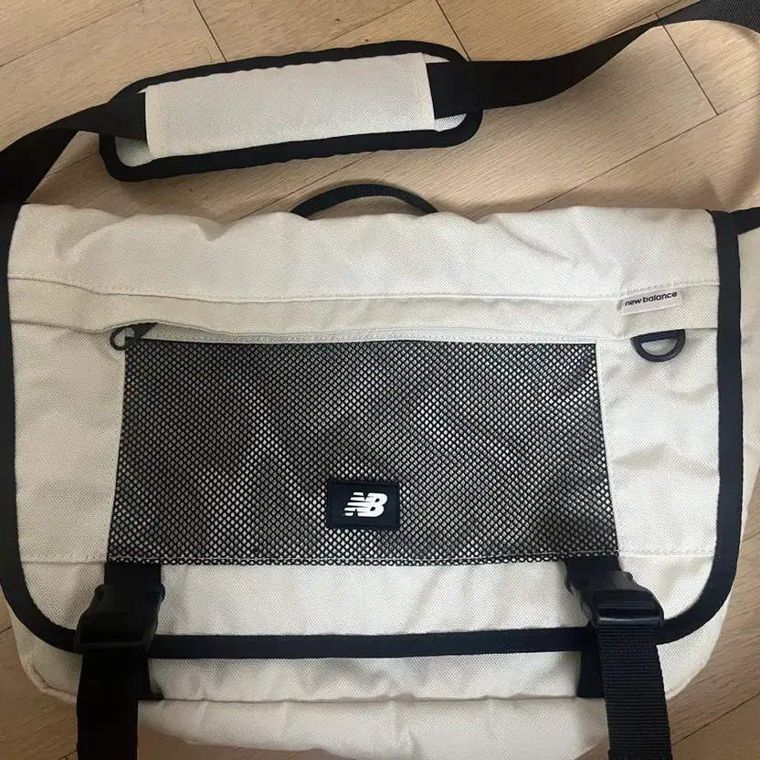 New Balance Crossbody Messenger Bag with Mesh Pocket thumbnail 2