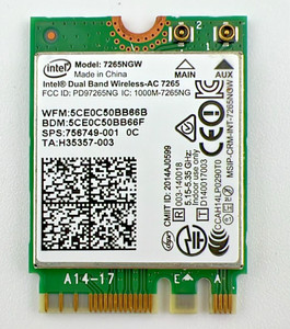 Intel 7265NGW Dual Band Wireless-AC Laptop WLAN Karte 802.11ac M.2 Bluetooth #14