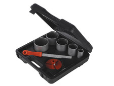 Image of Silverline 633621 Tungsten Grit Holesaw Kit 8pce